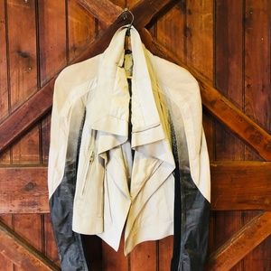 Rick Owens Leather and suede Jacket NWT